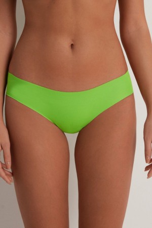 Slipy Tezenis Seamless Bavlnene Damske Zelene | SK-513607RCK